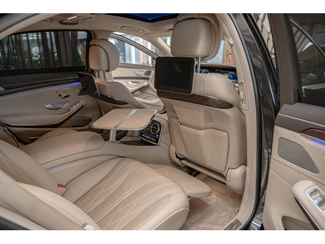 Mercedes S63AMG 4M+/LONG/RSE/Carbon/Керамика/3D Burm/HuD/SKY/Камера 360 - автомобили, коли, обяви за нови и употребявани 10