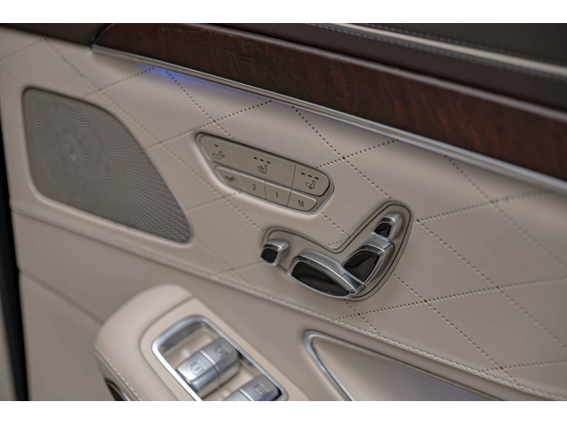 Mercedes S63AMG 4M+/LONG/RSE/Carbon/Керамика/3D Burm/HuD/SKY/Камера 360 - автомобили, коли, обяви за нови и употребявани 11