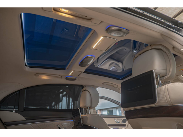 Mercedes S63AMG 4M+/LONG/RSE/Carbon/Керамика/3D Burm/HuD/SKY/Камера 360 - автомобили, коли, обяви за нови и употребявани 12