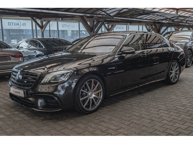 Mercedes S63AMG 4M+/LONG/RSE/Carbon/Керамика/3D Burm/HuD/SKY/Камера 360 - автомобили, коли, обяви за нови и употребявани 2