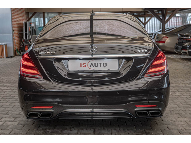 Mercedes S63AMG 4M+/LONG/RSE/Carbon/Керамика/3D Burm/HuD/SKY/Камера 360 - автомобили, коли, обяви за нови и употребявани 3