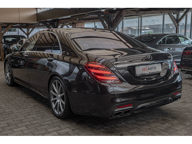 Mercedes S63AMG 4M+/LONG/RSE/Carbon/Керамика/3D Burm/HuD/SKY/Камера 360 - автомобили, коли, обяви за нови и употребявани 4