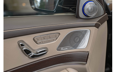 Mercedes S63AMG 4M+/LONG/RSE/Carbon/Керамика/3D Burm/HuD/SKY/Камера 360 - автомобили, коли, обяви за нови и употребявани 6