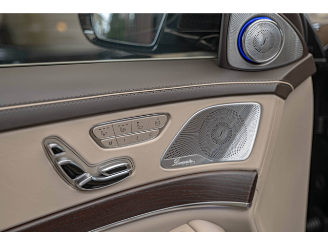 Mercedes S63AMG 4M+/LONG/RSE/Carbon/Керамика/3D Burm/HuD/SKY/Камера 360 - автомобили, коли, обяви за нови и употребявани 6