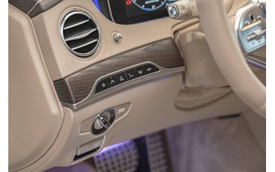 Mercedes S63AMG 4M+/LONG/RSE/Carbon/Керамика/3D Burm/HuD/SKY/Камера 360 - автомобили, коли, обяви за нови и употребявани 7