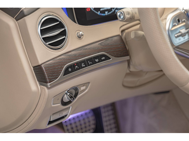 Mercedes S63AMG 4M+/LONG/RSE/Carbon/Керамика/3D Burm/HuD/SKY/Камера 360 - автомобили, коли, обяви за нови и употребявани 7