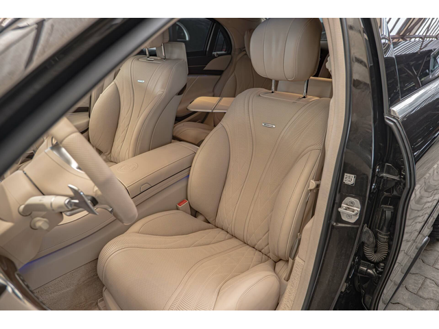 Mercedes S63AMG 4M+/LONG/RSE/Carbon/Керамика/3D Burm/HuD/SKY/Камера 360 - автомобили, коли, обяви за нови и употребявани 8