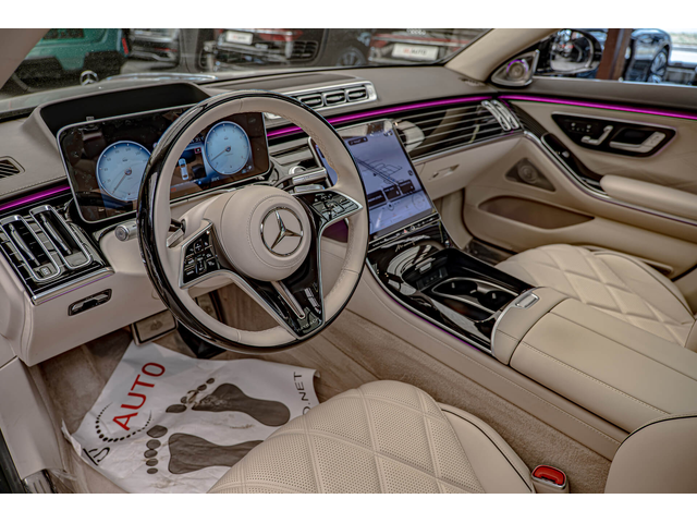 Mercedes S680 Maybach/4M/4D Burmester/Pano/Exclusive/3D Камера/ - автомобили, коли, обяви за нови и употребявани 6