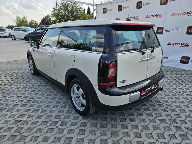 Mini Clubman 1.4i-95кс= 6СКОРОСТИ= КЛИМАТИК= АВТОПИЛОТ - автомобили, коли, обяви за нови и употребявани 4