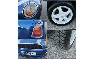 Mini Cooper 1.6d KLIMATRONIK/6skorosti - автомобили, коли, обяви за нови и употребявани 16