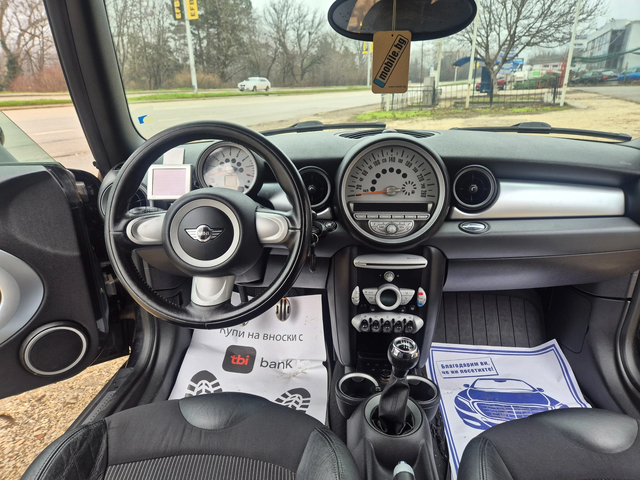 Mini Cooper 1.6i NAVI - автомобили, коли, обяви за нови и употребявани 11