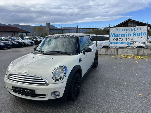 Mini Cooper 1.6I 6 СКОРОСТИ EURO 5A FACE КЛИМАТИК - автомобили, коли, обяви за нови и употребявани 0