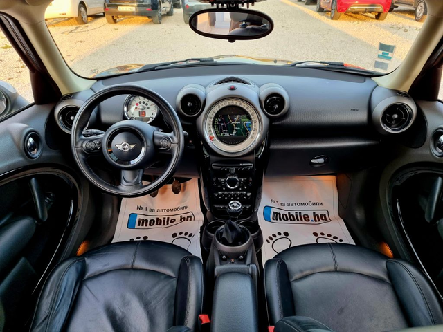 Mini Countryman 1.6D 4x4 Panorama, Navi, Koja - автомобили, коли, обяви за нови и употребявани 10