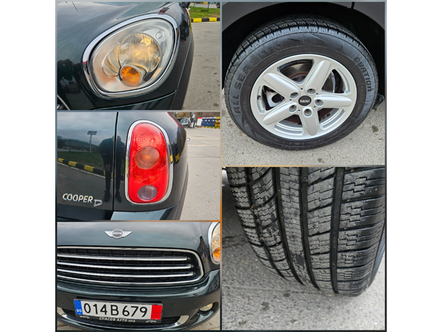 Mini Countryman 2.0D 6skorosti/Klimatron - автомобили, коли, обяви за нови и употребявани 15