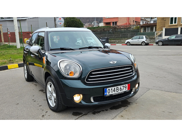 Mini Countryman 2.0D 6skorosti/Klimatron - автомобили, коли, обяви за нови и употребявани 8