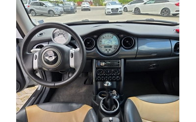 Mini One 1.6i-90кс= КЛИМАТИК= КОЖА= ВСИЧКО ПЛАТЕНО - автомобили, коли, обяви за нови и употребявани 10