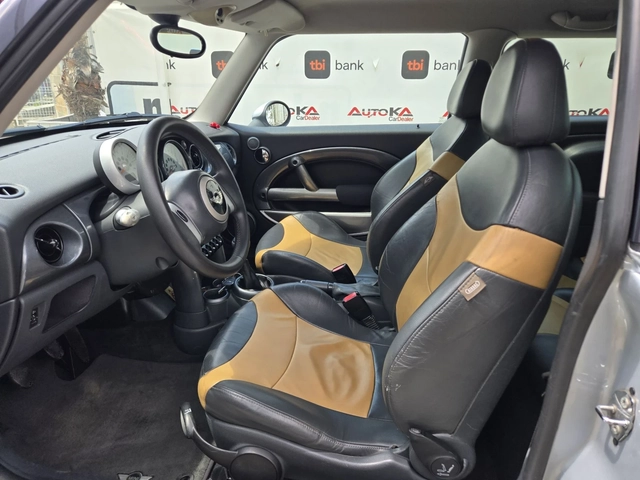 Mini One 1.6i-90кс= КЛИМАТИК= КОЖА= ВСИЧКО ПЛАТЕНО - автомобили, коли, обяви за нови и употребявани 6