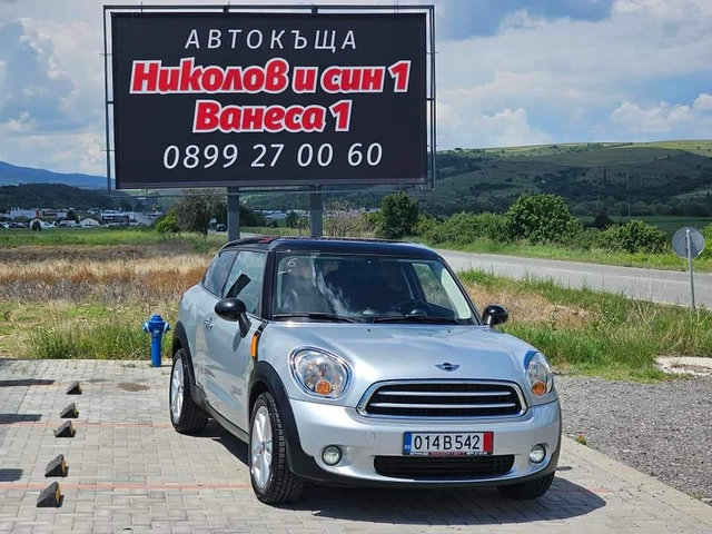 Mini Paceman 1.6D-NAVI-KUPE-лизинг - автомобили, коли, обяви за нови и употребявани 0