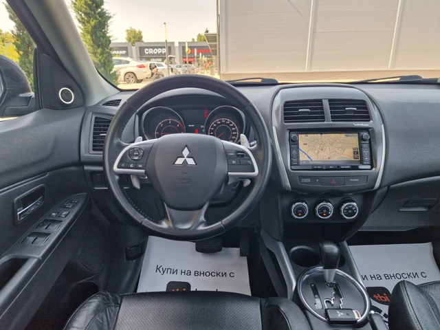 Mitsubishi ASX 4х4 , Ксенон, панорамен таван, АВТОМАТИК - автомобили, коли, обяви за нови и употребявани 13