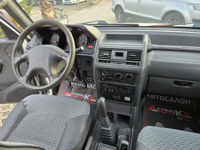 Mitsubishi Pajero 2.5TDI-100кс= КЪСА БАЗА= ИТАЛИЯ - автомобили, коли, обяви за нови и употребявани 12