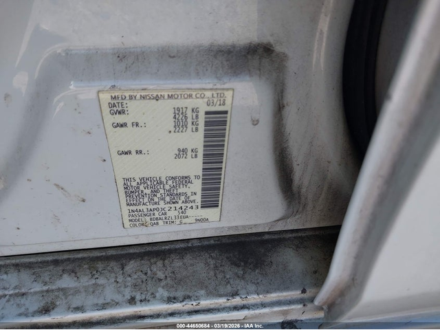 Nissan Altima 2.5L I-4 DOHC, VVT, 179HP Front Wheel Drive - автомобили, коли, обяви за нови и употребявани 8