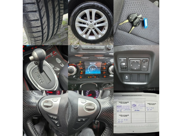 Nissan Juke 1.6i-117кс= АВТОМАТ= 114.000км= КЛИМАТРОНИК - автомобили, коли, обяви за нови и употребявани 16