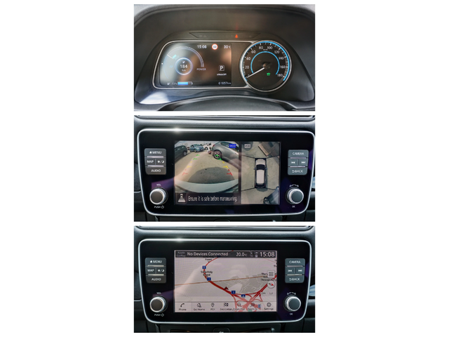 Nissan Leaf TEKNA+  360* - автомобили, коли, обяви за нови и употребявани 8