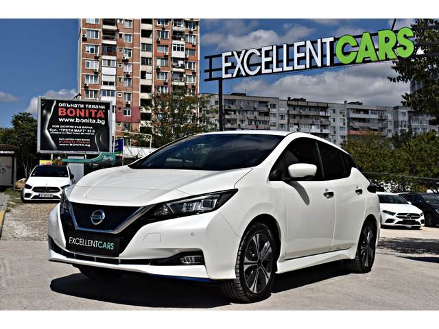 Nissan Leaf TEKNA* 62kw/h* 218k.c * WHITE_PEARL* 360CAM - автомобили, коли, обяви за нови и употребявани 0
