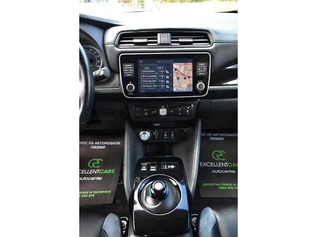 Nissan Leaf TEKNA* 62kw/h* 218k.c * WHITE_PEARL* 360CAM - автомобили, коли, обяви за нови и употребявани 15