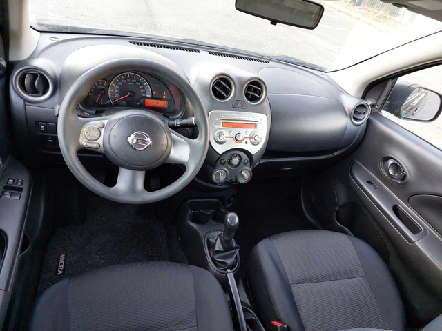Nissan Micra 1, 2i 80ps EURO 5 - автомобили, коли, обяви за нови и употребявани 5