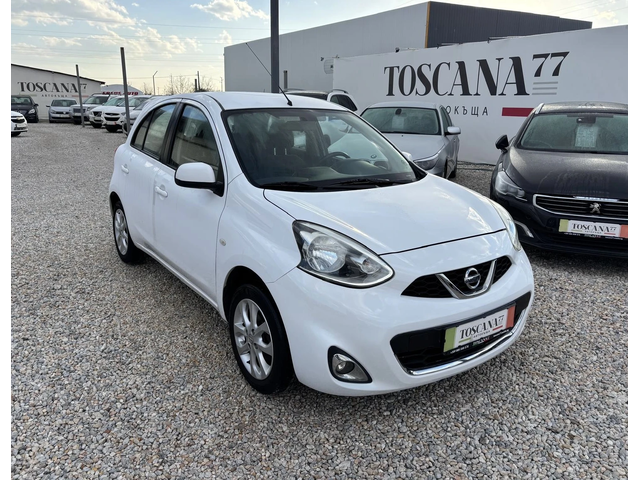 Nissan Micra 1.2i* 80k.c.* TEKNA * ЛИЗИНГ * - автомобили, коли, обяви за нови и употребявани 0