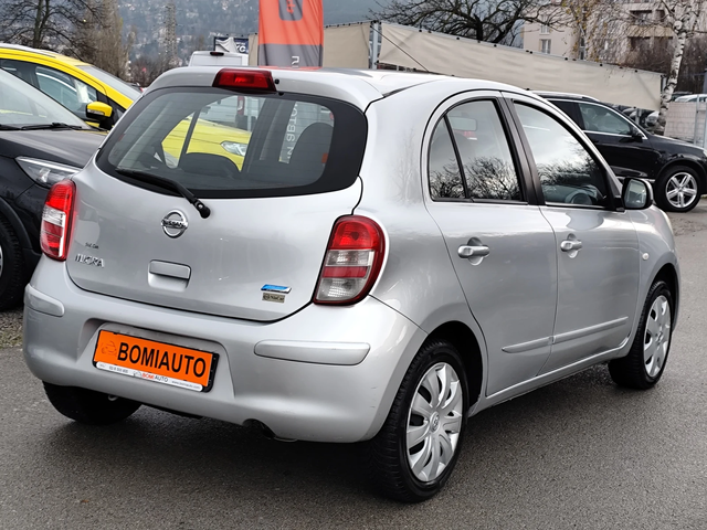 Nissan Micra 1.2i* EURO5A* KLIMA* 5 ВРАТИ* - автомобили, коли, обяви за нови и употребявани 3