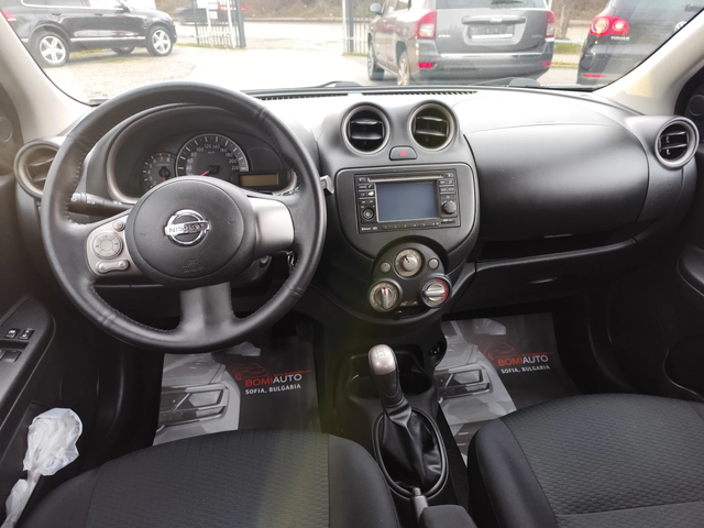 Nissan Micra 1.2i* EURO5A* KLIMA* 5 ВРАТИ* - автомобили, коли, обяви за нови и употребявани 7