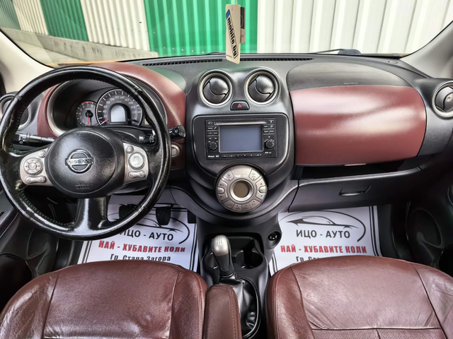 Nissan Micra 1, 2i-98k.c.KOЖА, НАВИ, LED, ПАНОРАМА, EBPO 5B - автомобили, коли, обяви за нови и употребявани 9