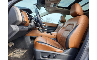 Nissan Pathfinder * PLATINUM* КОЖА* ПОДГРЕВ* ПАНОРАМА* ФИКСИРАНА ЦЕН - автомобили, коли, обяви за нови и употребявани 6