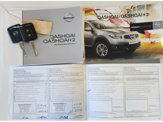 Nissan Qashqai + 2 2.0i-141к.с EURO5b-4x4-7места-ШВЕЙЦАРИЯ - автомобили, коли, обяви за нови и употребявани 8