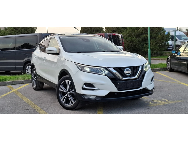 Nissan Qashqai 1.3 Facelift 360  Camera Бяла Перла - автомобили, коли, обяви за нови и употребявани 0