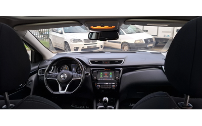Nissan Qashqai 1.3 Facelift 360  Camera Бяла Перла - автомобили, коли, обяви за нови и употребявани 12