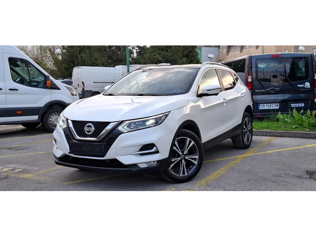 Nissan Qashqai 1.3 Facelift 360  Camera Бяла Перла - автомобили, коли, обяви за нови и употребявани 2