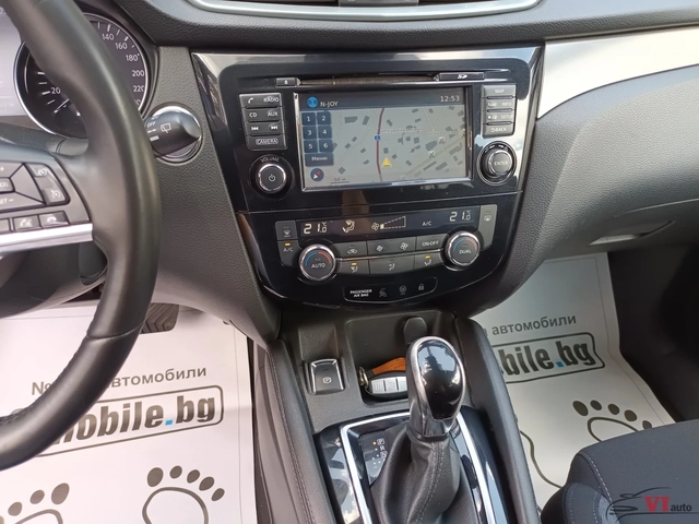 Nissan Qashqai 1.6DCI/АВТ/ПАН/TEKNA+ - автомобили, коли, обяви за нови и употребявани 11