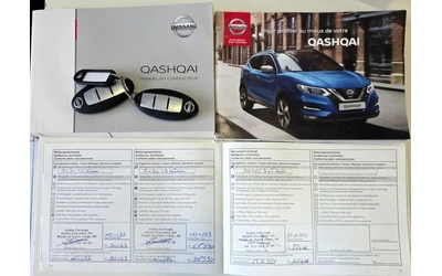 Nissan Qashqai 87310km 1.3DIG-T-159к.с-EURO 6-АВТОМАТИК-ШВЕЙЦАРИЯ - автомобили, коли, обяви за нови и употребявани 8