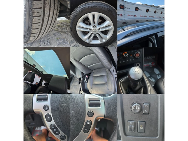 Nissan Qashqai + 2= 1.5DCI-110кс= 6ск= 7МЕСТА= ПАНОРАМА= КОЖА - автомобили, коли, обяви за нови и употребявани 15