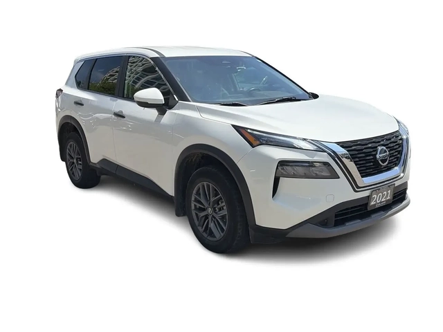 Nissan Rogue S AWD finished in Glacier White on Graphite cloth - автомобили, коли, обяви за нови и употребявани 3