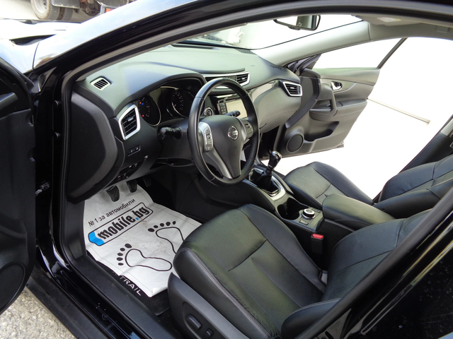 Nissan X-trail 1, 6DCI-4X4-КОЖА-КАМЕРИ360-ЛИЗИНГ - автомобили, коли, обяви за нови и употребявани 7