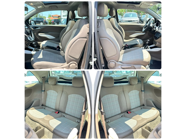 Opel Adam 1.4i 87HP ПАНОРАМА - автомобили, коли, обяви за нови и употребявани 11