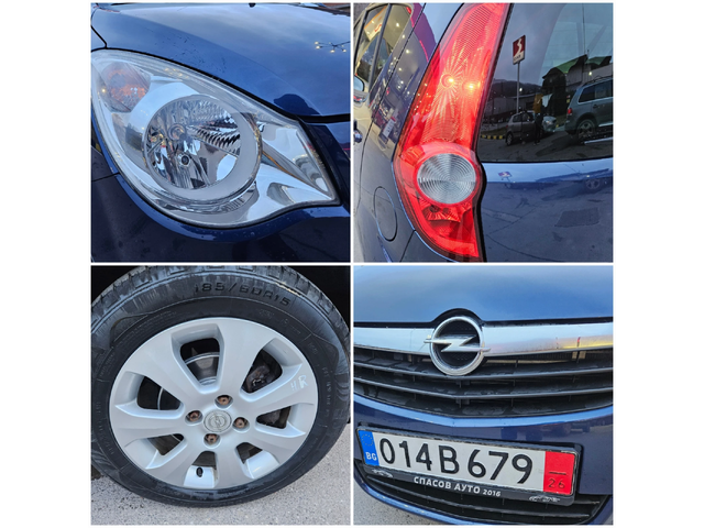 Opel Agila 1.2 Klima/125000 km/ Топ състояние - автомобили, коли, обяви за нови и употребявани 16