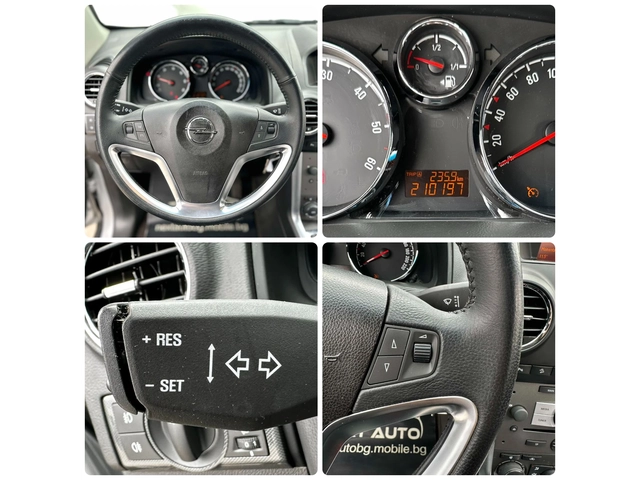 Opel Antara 2.2CDTI 163HP КОЖА ПОДГРЕВ EU5B - автомобили, коли, обяви за нови и употребявани 12