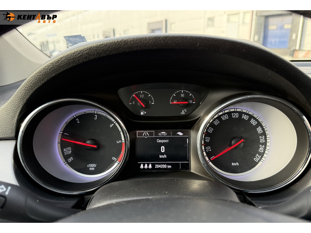 Opel Astra 1.6d/ГАРАНЦИЯ ОТ КЕНТАВЪР - автомобили, коли, обяви за нови и употребявани 12