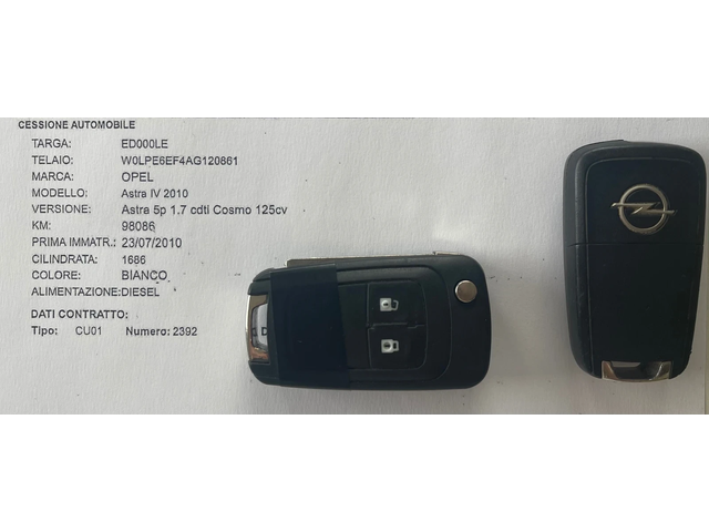 Opel Astra 1.7CDTi COSMO - автомобили, коли, обяви за нови и употребявани 16