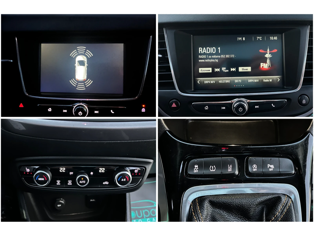 Opel Crossland X 1, 6HDI-120k.c/EURO-6/ПАНОРАМА/ПОДГРЕВ/КАТО НОВА!! - автомобили, коли, обяви за нови и употребявани 13